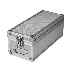 Alternative view of Aliuminė dėžutė monetoms kortelėse (Lietuviškos kortelės telpa)