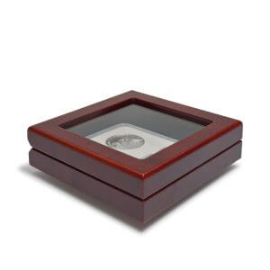 Alternative view of Leuchtturm vitrininė dėžutė sertifikuotai monetai "VOLTERRA"