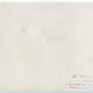 Alternative view of Antanas Smetona - Skautų stovyklą - 11,7 x 17,3 cm