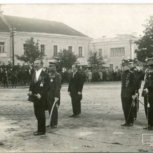 Antanas Smetona policijos dienos šventėje - 8,5 x 13,5 cm