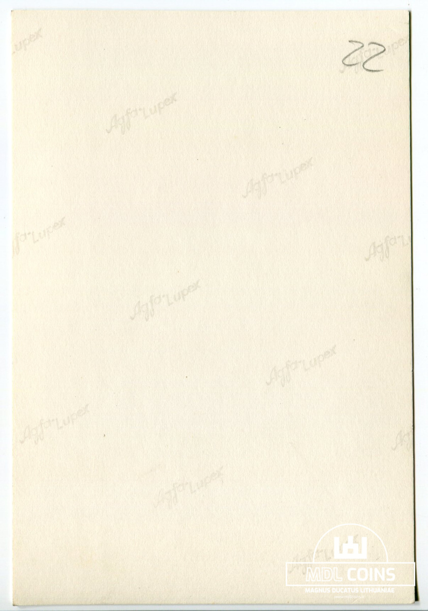 Lietuvos Respublikos Prezidentas Antanas Smetona - 9,5 x 14 cm - Image 2