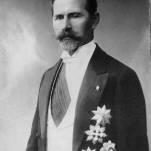 Antano Smetonos portretas - Drobė (su porėmiu / be porėmio)