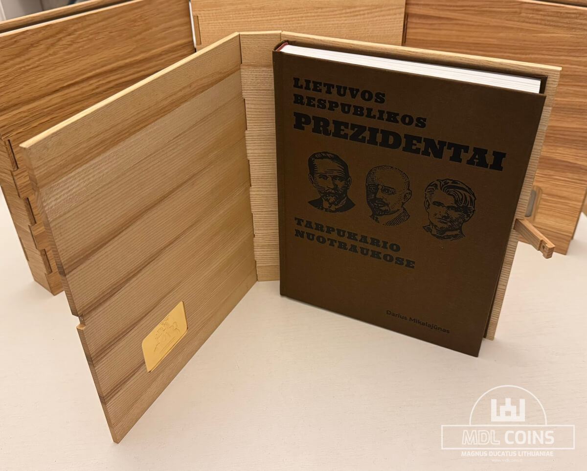 Knyga/fotoalbumas "Lietuvos Respublikos Prezidentai tarpukario nuotraukose" - "LIMITED EDITION" komplektas - Image 6