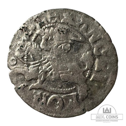 1501-1506 metų Aleksandro Jogailaičio 1/2 grašio - Renesansas - Katalogo nr. H19