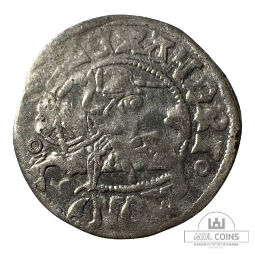 1501-1506 metų Aleksandro Jogailaičio 1/2 grašio - Renesansas - Katalogo nr. H21