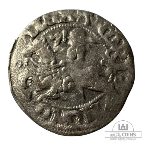 1501-1506 metų Aleksandro Jogailaičio 1/2 grašio - Renesansas - Katalogo nr. H27 B