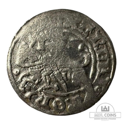 1501-1506 metų Aleksandro Jogailaičio 1/2 grašio - Gotika - Katalogo nr. H6 A