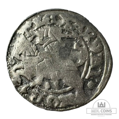 1501-1506 metų Aleksandro Jogailaičio 1/2 grašio - Gotika