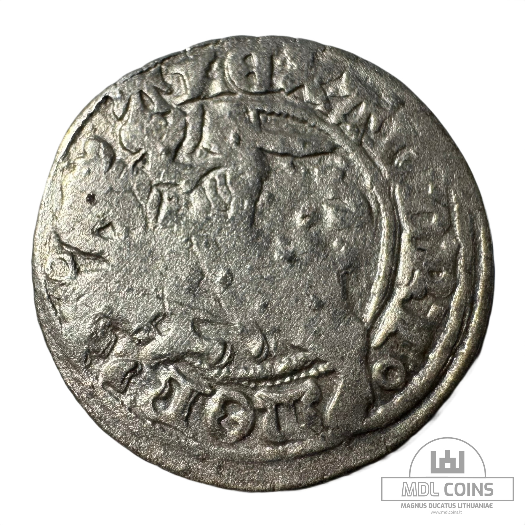 1501-1506 metų Aleksandro Jogailaičio 1/2 grašio - Gotika