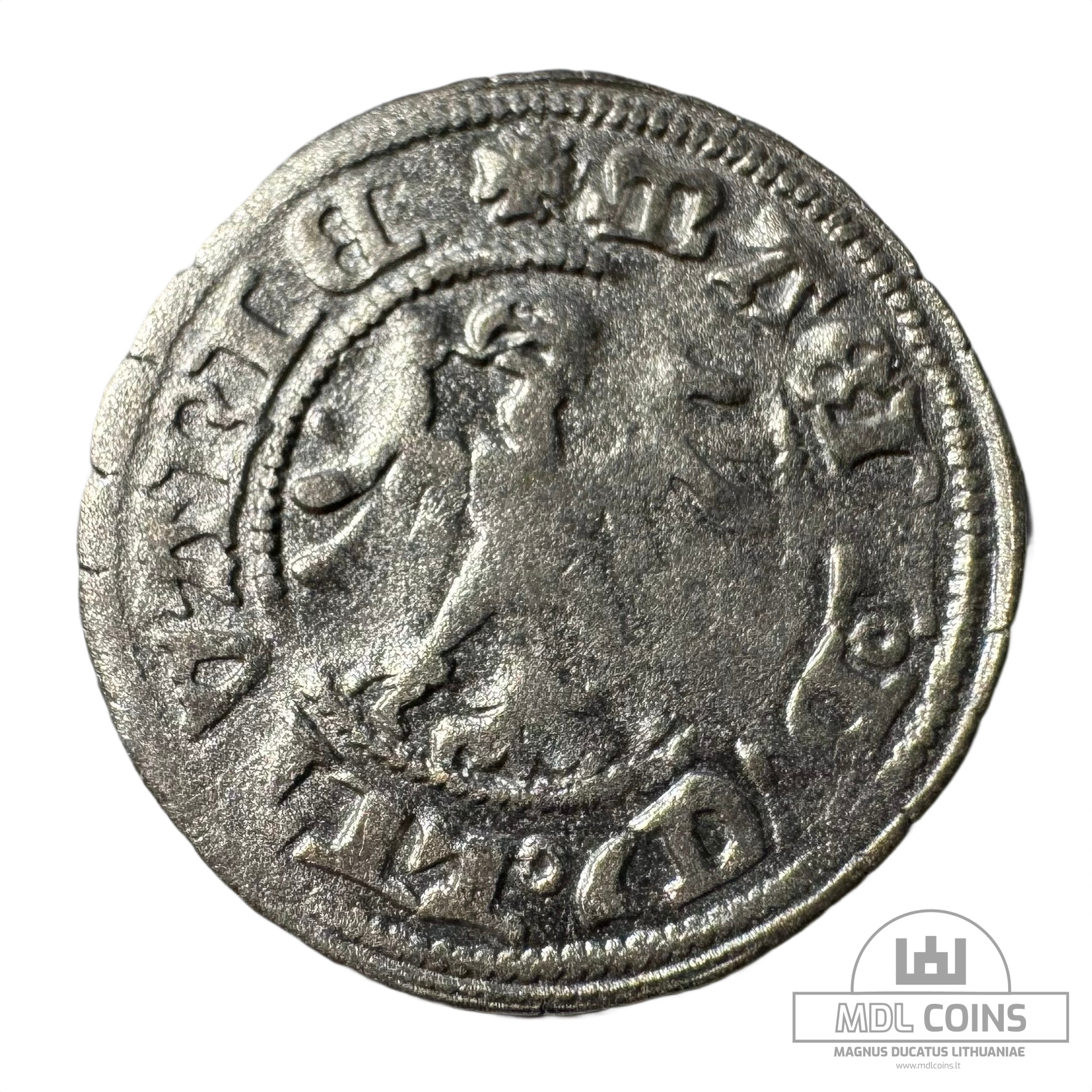 1501-1506 metų Aleksandro Jogailaičio 1/2 grašio - Gotika - Image 2