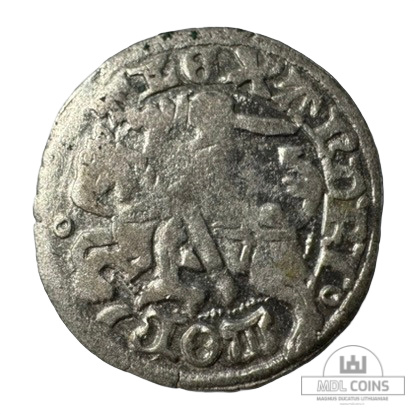 1501-1506 metų Aleksandro Jogailaičio 1/2 grašio - Gotika