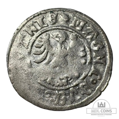 1501-1506 metų Aleksandro Jogailaičio 1/2 grašio - Renesansas - Image 2