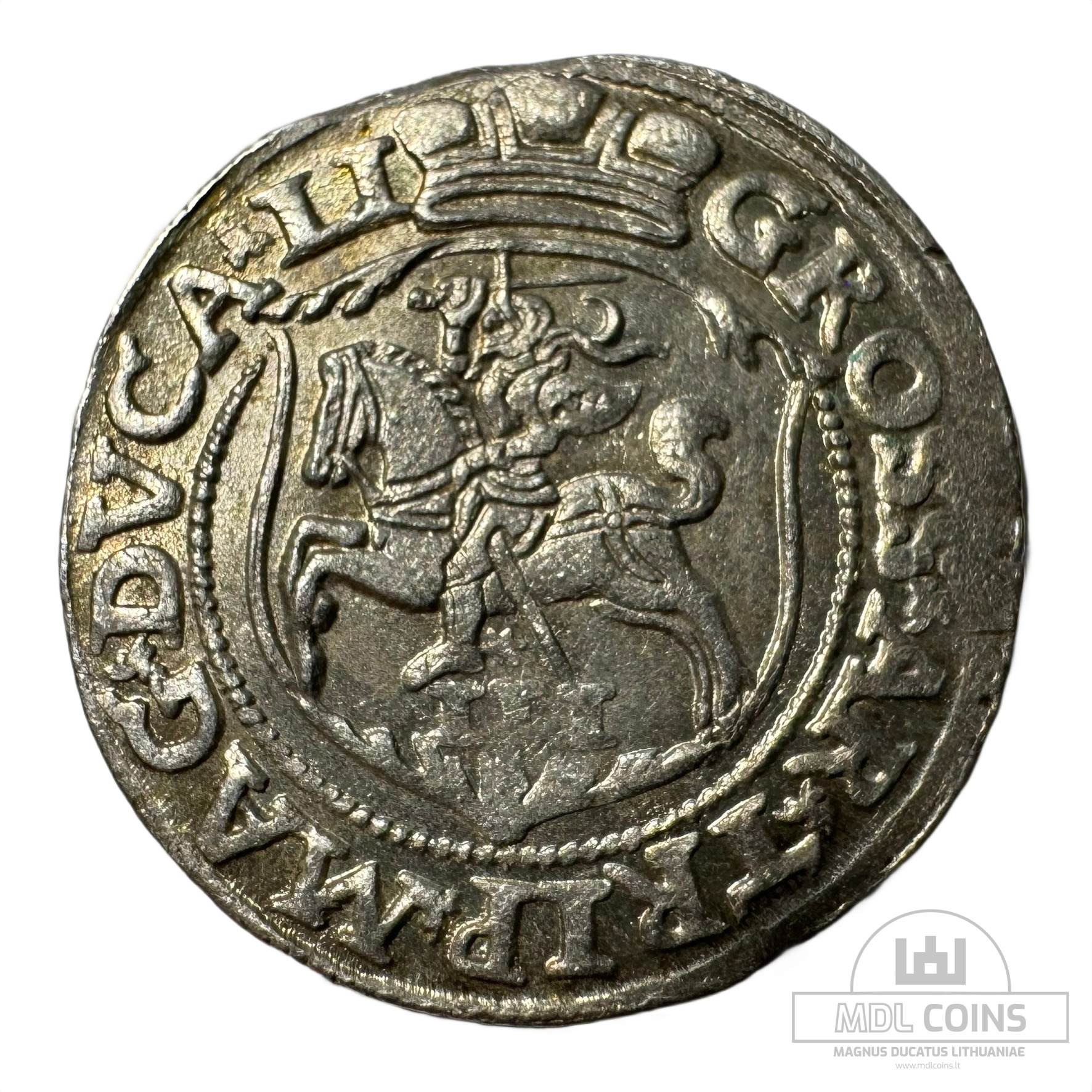 1563 metų Žygimanto Augusto 3 grašiai - Katalogo nr. 9SA62-9 - Image 2