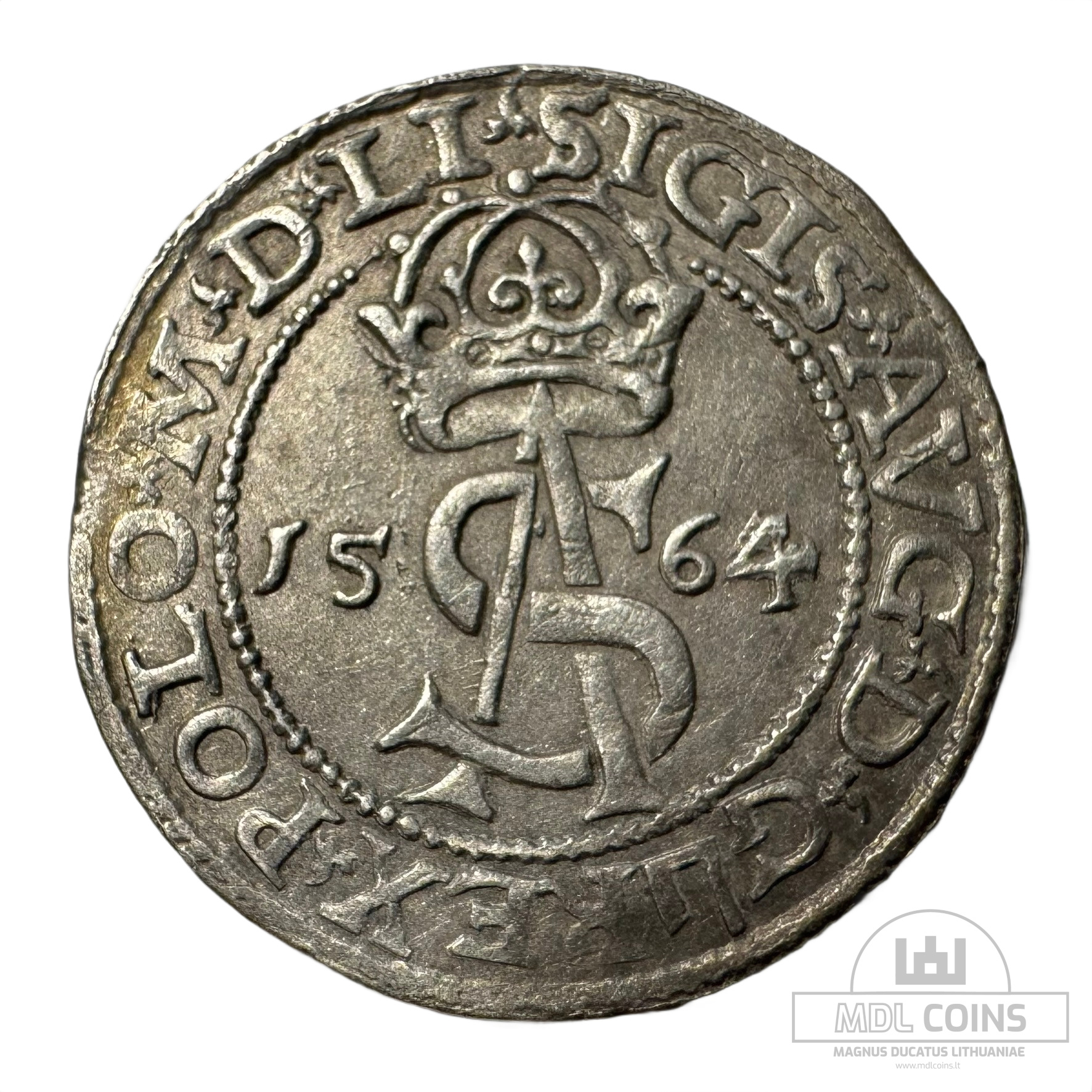 1564 metų Žygimanto Augusto 3 grašiai - Katalogo nr. 9SA53-11