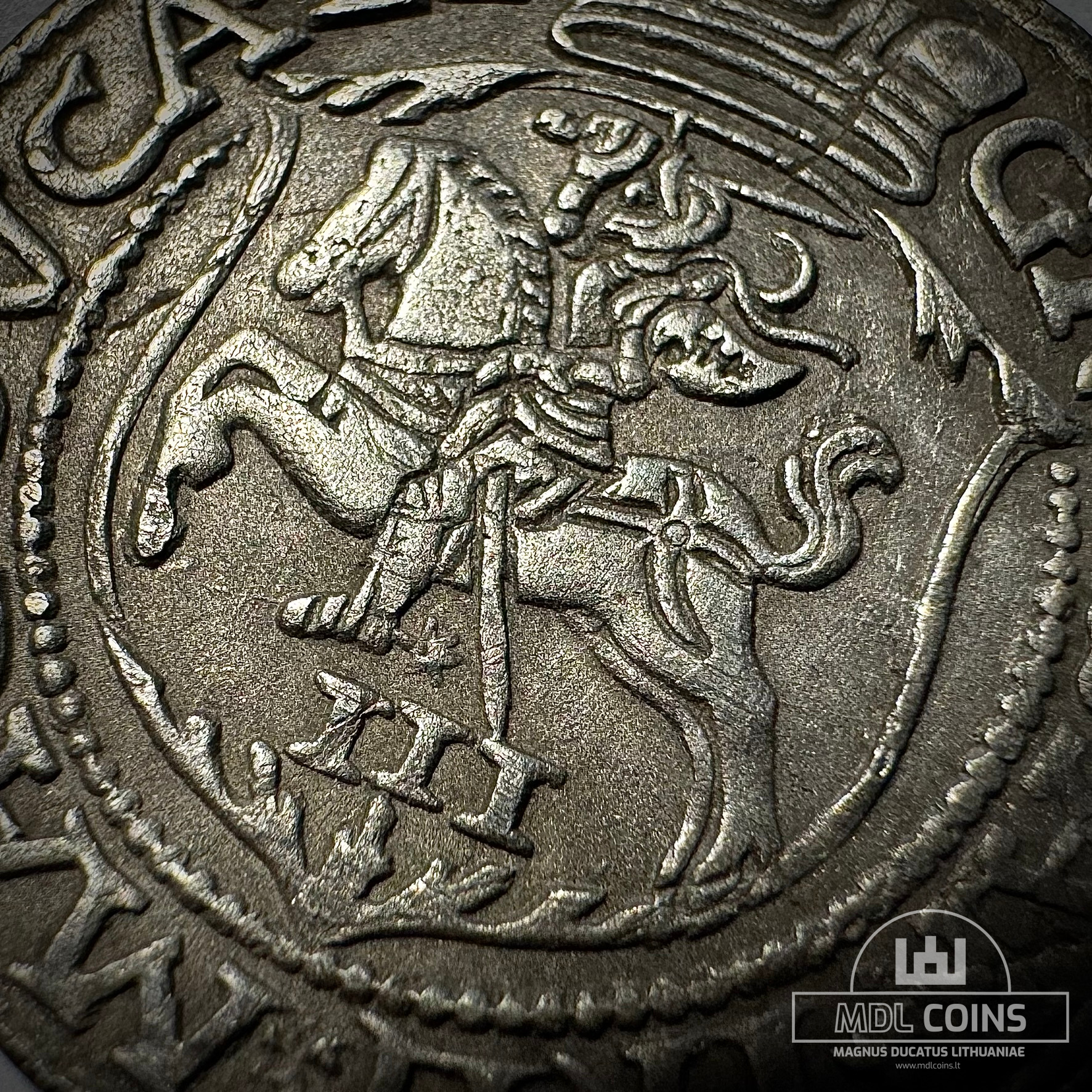 1564 metų Žygimanto Augusto 3 grašiai - Katalogo nr. 9SA53-11 - Image 3