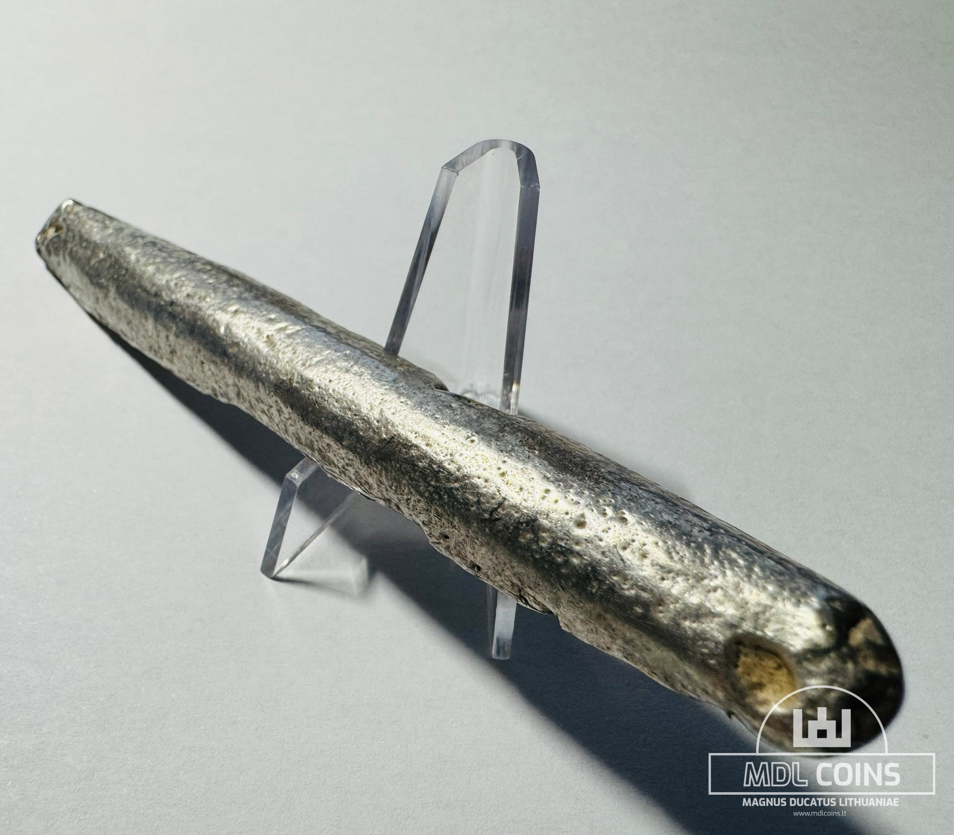 XIV amžiaus Lietuviškas lydinys / ilgasis be įkirtimų (12,6 cm / 102,9 g)