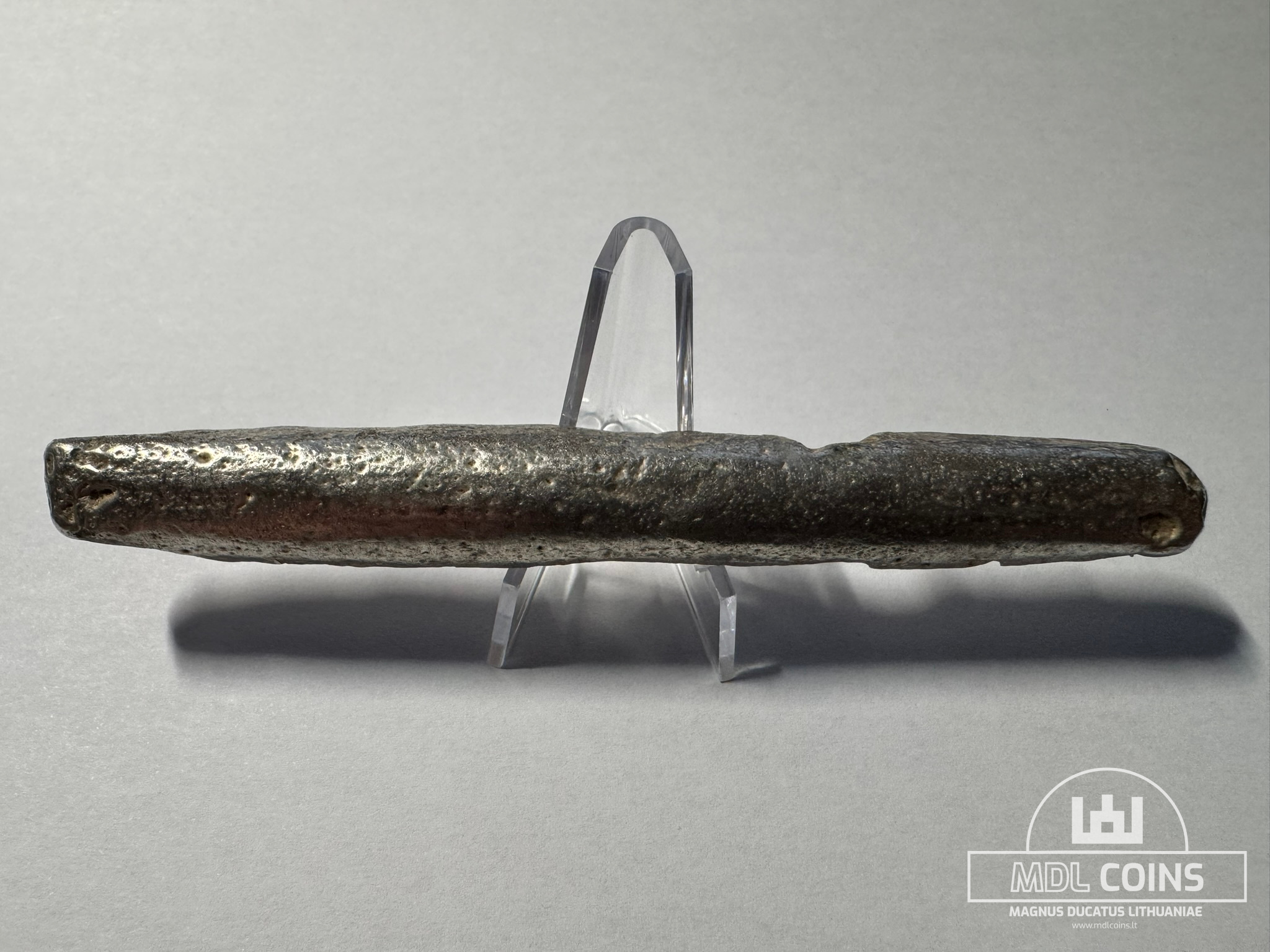 XIV amžiaus Lietuviškas lydinys / ilgasis be įkirtimų (12,6 cm / 102,9 g) - Image 3