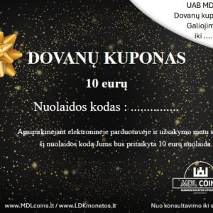 Alternative view of Dovanų kuponai