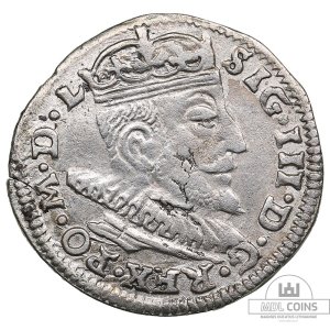 Alternative view of 1591 metų Žygimanto Vazos 3 grašiai