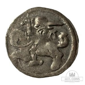 1498-1506 metų Aleksandro Jogailaičio denaras - Gotika