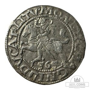 1565 metų Žygimanto Augusto 1/2 grašio