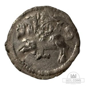 1498-1506 metų Aleksandro Jogailaičio denaras - Gotika