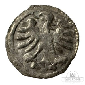 Alternative view of 1498-1506 metų Aleksandro Jogailaičio denaras - Gotika