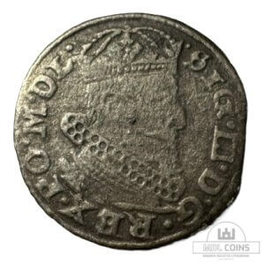 Alternative view of 1626 metų Žygimanto Vazos grašis