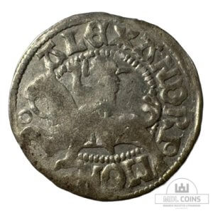 1501-1506 metų Aleksandro Jogailaičio 1/2 grašio - Renesansas