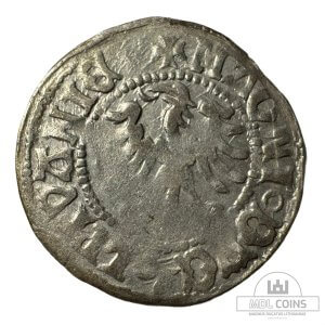 Alternative view of 1501-1506 metų Aleksandro Jogailaičio 1/2 grašio - Renesansas