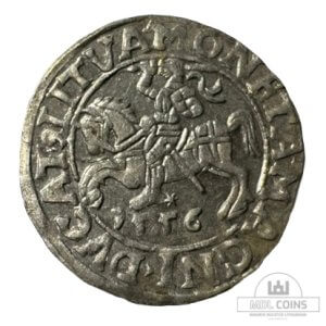 1556 metų Žygimanto Augusto 1/2 grašio