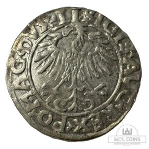 Alternative view of 1556 metų Žygimanto Augusto 1/2 grašio