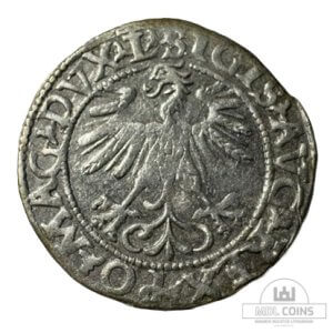 Alternative view of 1560 metų Žygimanto Augusto 1/2 grašio