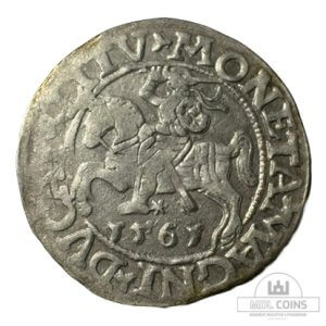 1561 metų Žygimanto Augusto 1/2 grašio