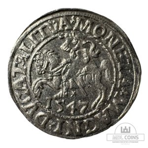 1547 metų Žygimanto Augusto 1/2 grašio