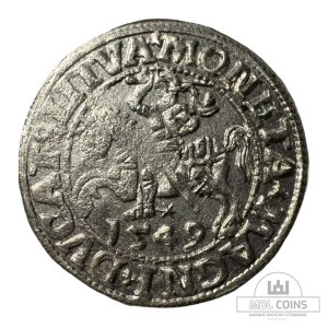 1549 metų Žygimanto Augusto 1/2 grašio