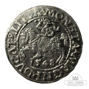 1548 metų Žygimanto Augusto 1/2 grašio