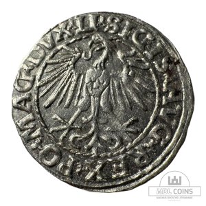 Alternative view of 1548 metų Žygimanto Augusto 1/2 grašio