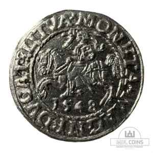 1548 metų Žygimanto Augusto 1/2 grašio