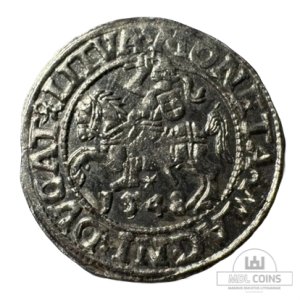 1548 metų Žygimanto Augusto 1/2 grašio