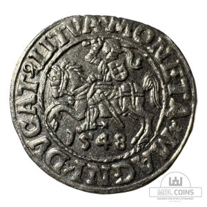 1548 metų Žygimanto Augusto 1/2 grašio