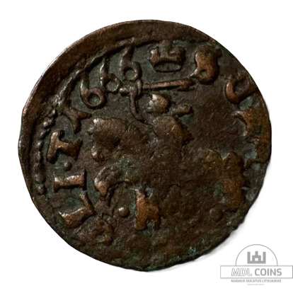 1666 metų Jono Kazimiero šilingas - Vilniaus kalykla
