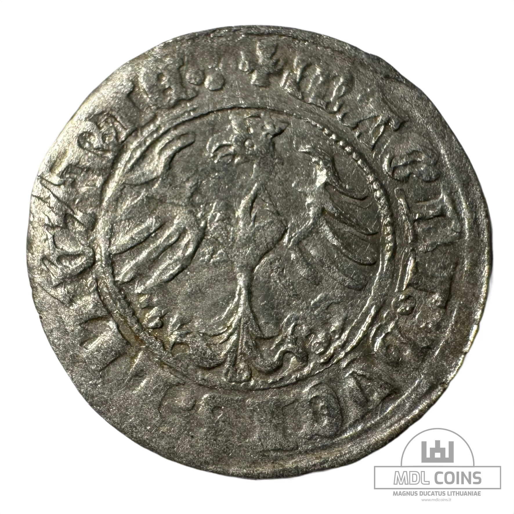 1510 metų Žygimanto Senojo 1/2 grašio - Image 2