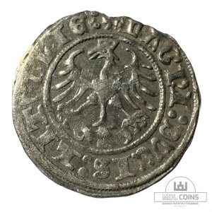 Alternative view of 1512 metų Žygimanto Senojo 1/2 grašio