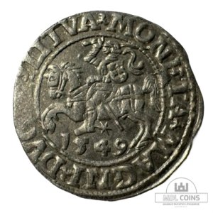 1549 metų Žygimanto Augusto 1/2 grašio