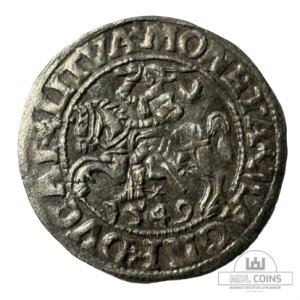 1549 metų Žygimanto Augusto 1/2 grašio