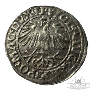 Alternative view of 1549 metų Žygimanto Augusto 1/2 grašio