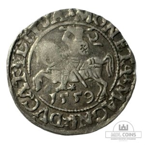 1559 metų Žygimanto Augusto 1/2 grašio