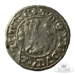 Alternative view of 1501-1506 metų Aleksandro Jogailaičio 1/2 grašio - Gotika