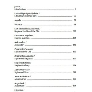 Alternative view of Knyga / katalogas - "Lietuvos Didžiosios Kunigaikštystės monetos Lietuvos banko Pinigų muziejuje"